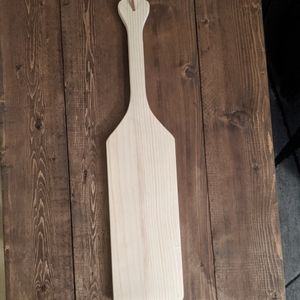 Customizable hanging kitchen paddle